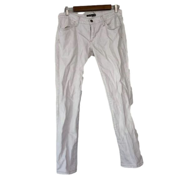 James Jeans Denim - JAMES Jeans White Straight Leg Size 28 Neo Beau 99% Cotton